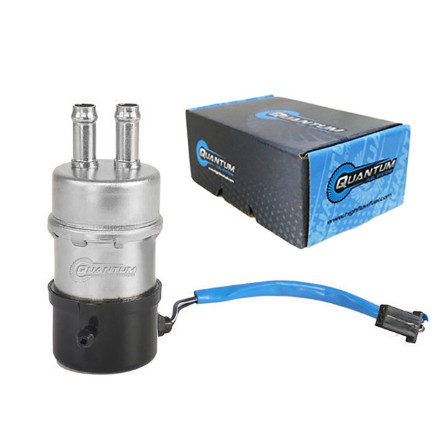 Quantum Fuel Systems OEM Replacement Frame-Mounted Electric Fuel Pump for the Honda Africa Twin 750 '90-02, CBR600F '91-02, VFR750 Interceptor '93-97 & etc. Quantum Fuel Systems OEM Replacement Frame-Mounted Electric Fuel Pump for the Honda Africa Twin 750 '90-02, CBR600F '91-02, VFR750 Interceptor '93-97 & etc.